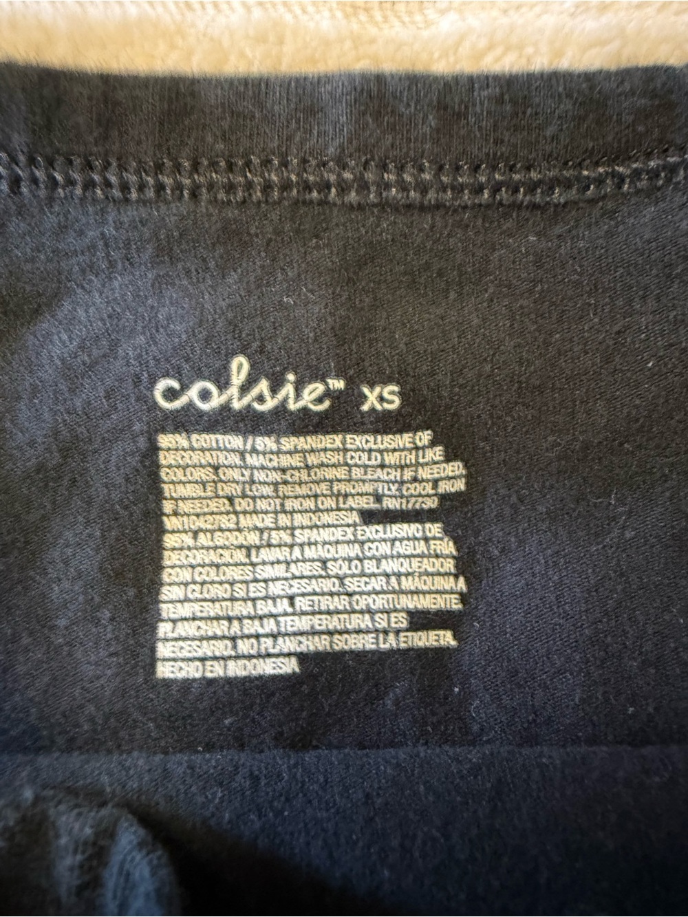 Colsie Black Lace-Hem Cropped Camisole - Picture 2 of 2
